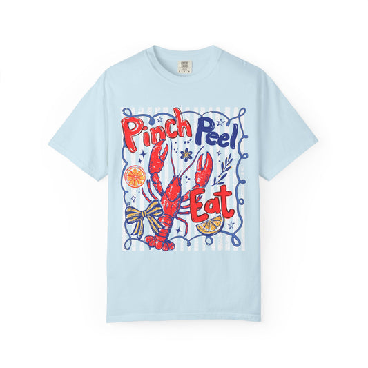 Lobster 'Pinch Peel Eat' Graphic T-Shirt